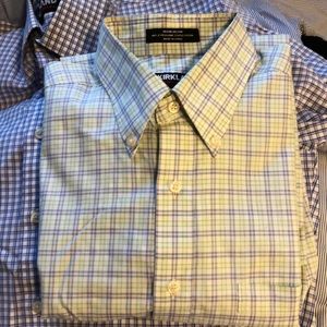 Kirkland Signature dress shirt SZ 15.5 arm 34